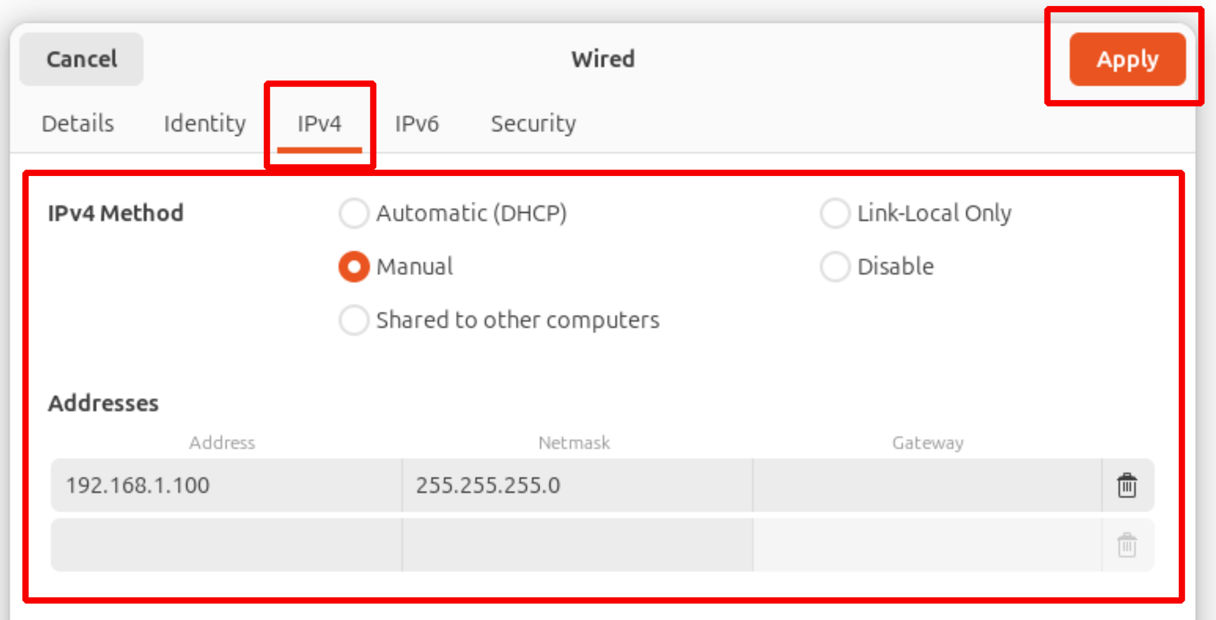 Linux Network IPv4 Page